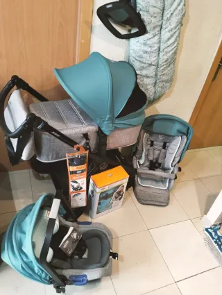 Carro Bebé Jane Muum 3 Piezas + Accesorios
