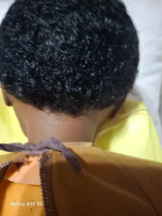 Angelo Negro Sebino vintage doll Piangente