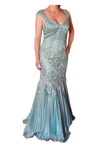 Vestido de fiesta largo talla M