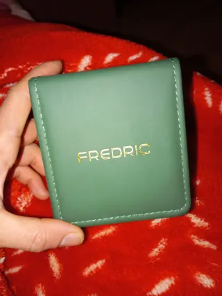 Reloj Fredric Dual Time Negro y Marrón Nuevo