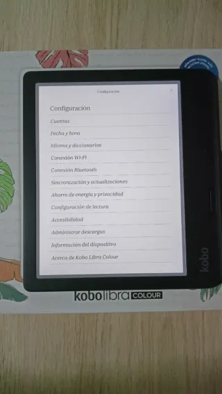 Lettore E-book Kobo Libra Colour Nuovo