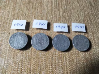 LOTE DE 75 MONEDAS ESPAÑOLAS