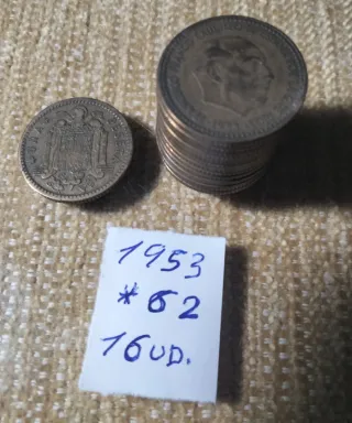 LOTE DE 75 MONEDAS ESPAÑOLAS