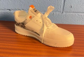 Nuove Scarpe da Ginnastica Bianche da Uomo