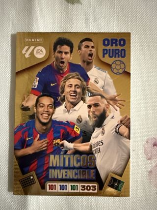 Lote 2 cromos Adrenalyn Miticos Invencibles