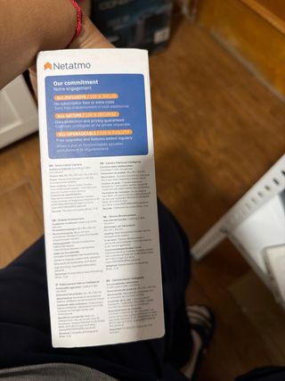 Cámara Interior Inteligente Netatmo