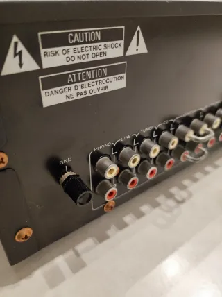 Amplificatore Stereo Pioneer A-443 Nero