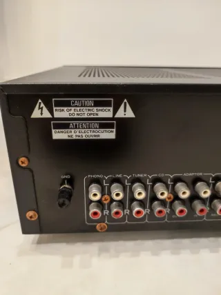 Amplificatore Stereo Pioneer A-443 Nero