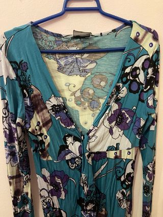 Vestido estampado floral