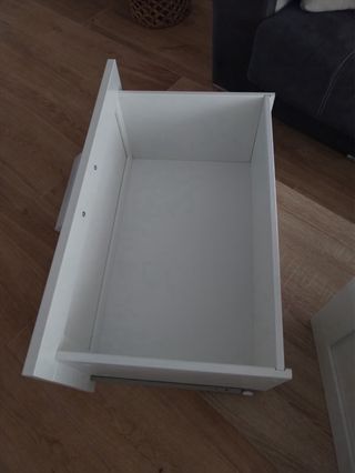 Cajones Estantería Ikea BRIMNES Blancos