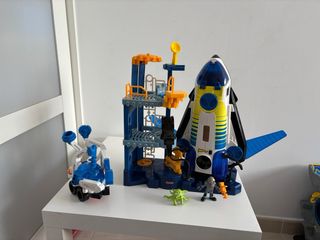 Fisher-Price Juego de Cohete y Estación Espacial