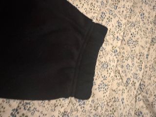 Chándal negro ancho nuevo sin etiquetas