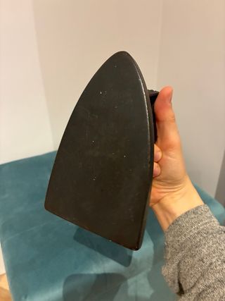 Juego de 2 Planchas Antiguas hierro coleccionista