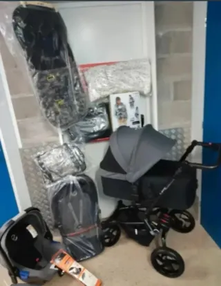 Carro Bebé Todoterreno Jane Crosswalk 3 Piezas