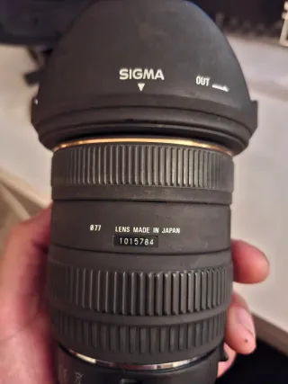 Sigma 10-20mm f/4-5.6 DC Objetivo Canon