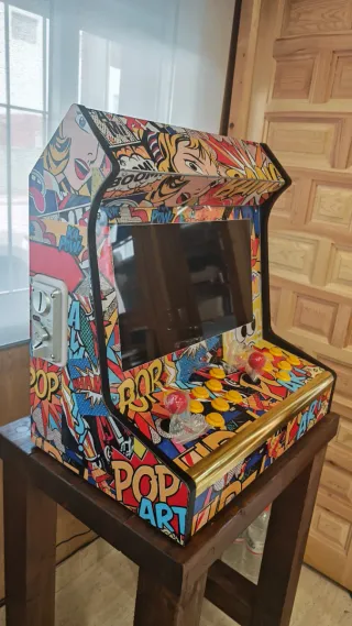 Máquina Bartop Retro Arcade Pop Art