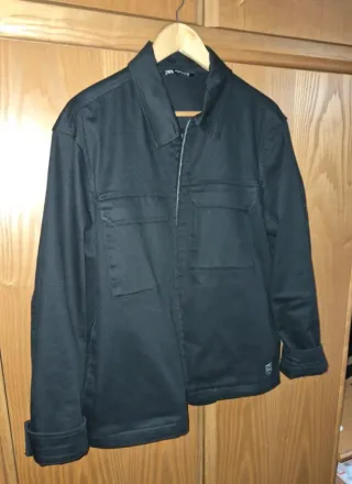 Chaqueta Zara Negra Hombre