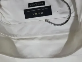 Camisa Zara Hombre Blanca