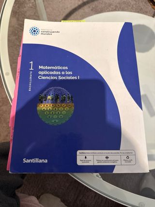 MATEMATICAS APLICADAS A LA CIENCIAS SOCIALES I ...