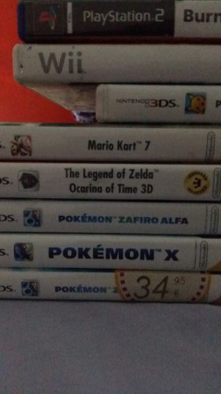 Cajas Vacías Nintendo 3DS