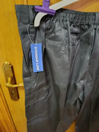 Lote 4 Pantalones Trabajo Talla XXL Gris