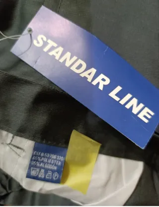 Lote 4 Pantalones Trabajo Talla XXL Gris