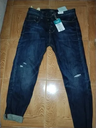 Pantalón vaquero Pull&Bear mujer talla 40