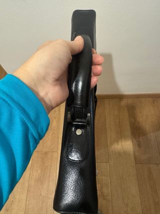 Maletín Piel Adolfo Dominguez Negro