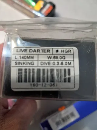 Lote señuelos spinning y popping