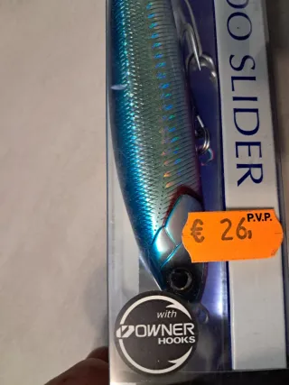 Lote señuelos spinning y popping