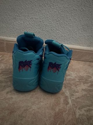 Sneakers sportive blu e viola