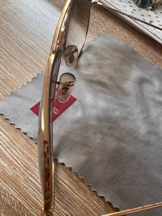 Gafas Ray-Ban Aviator Marrones y Doradas