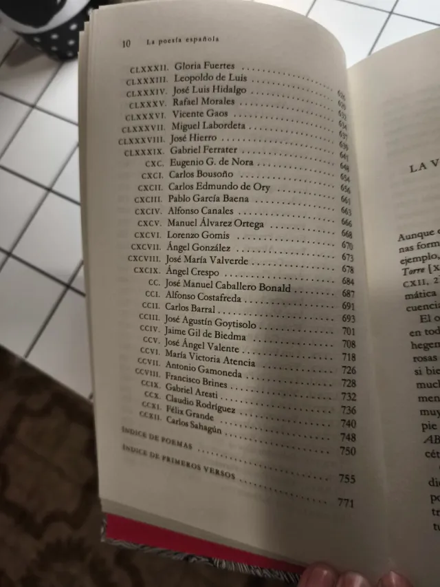 La poesía española III. Francisco Rico. Antología