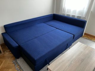 Sofá Cama Ikea Chaiselong Azul
