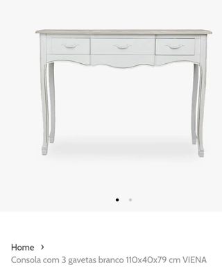 Cómoda recibidor madera y espejo