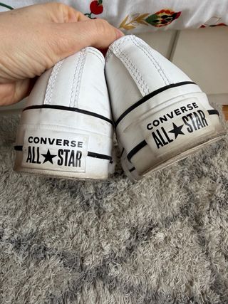 Converse Piel Plataforma Talla 38