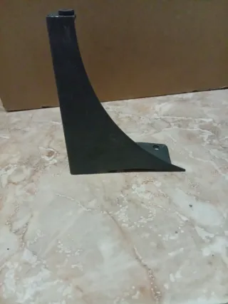 Patas negras mate para mueble o sofá