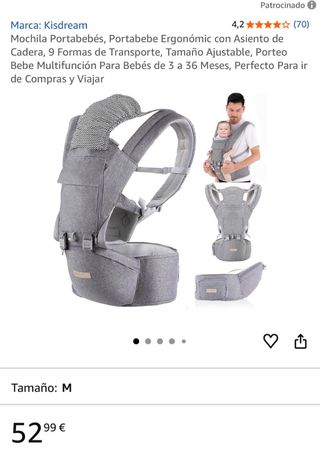 Mochila Portabebés Ergonómica Kisdream(negociable)