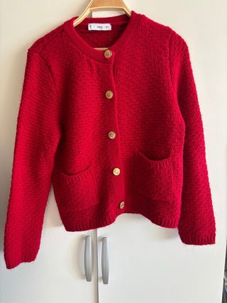 Chaqueta Mango Roja Talla S