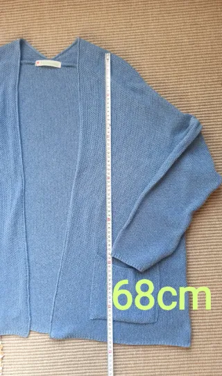 Jersey abierto Miintoday azul talla única