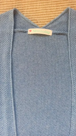 Jersey abierto Miintoday azul talla única