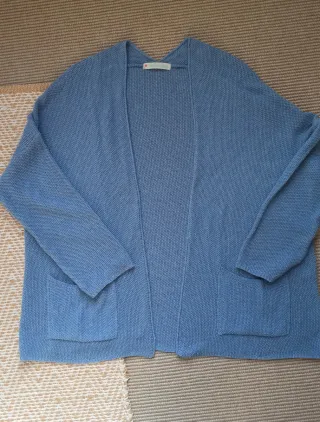 Jersey abierto Miintoday azul talla única