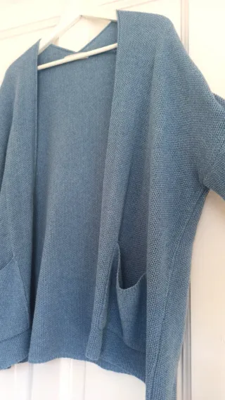 Jersey abierto Miintoday azul talla única