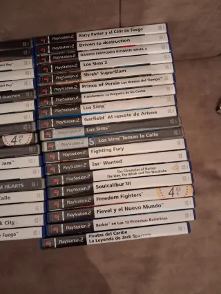 Lote 54 Videojuegos PS2