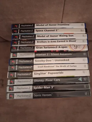 Lote 54 Videojuegos PS2