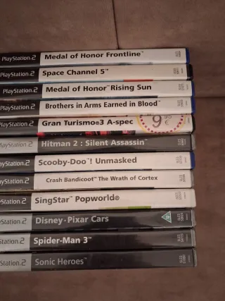 Lote 54 Videojuegos PS2