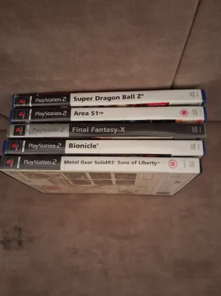 Lote 54 Videojuegos PS2