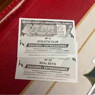 Cromos de fútbol LaLiga santander 2019-2020