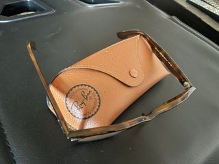 Gafas de sol Ray-Ban Wayfarer Tortoise Verde funda