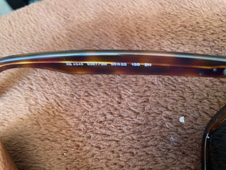 Gafas de sol Ray-Ban Wayfarer Tortoise Verde funda